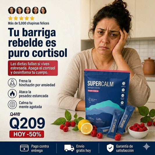 Super Calm — Bebida Adaptogena con Ashwagandha