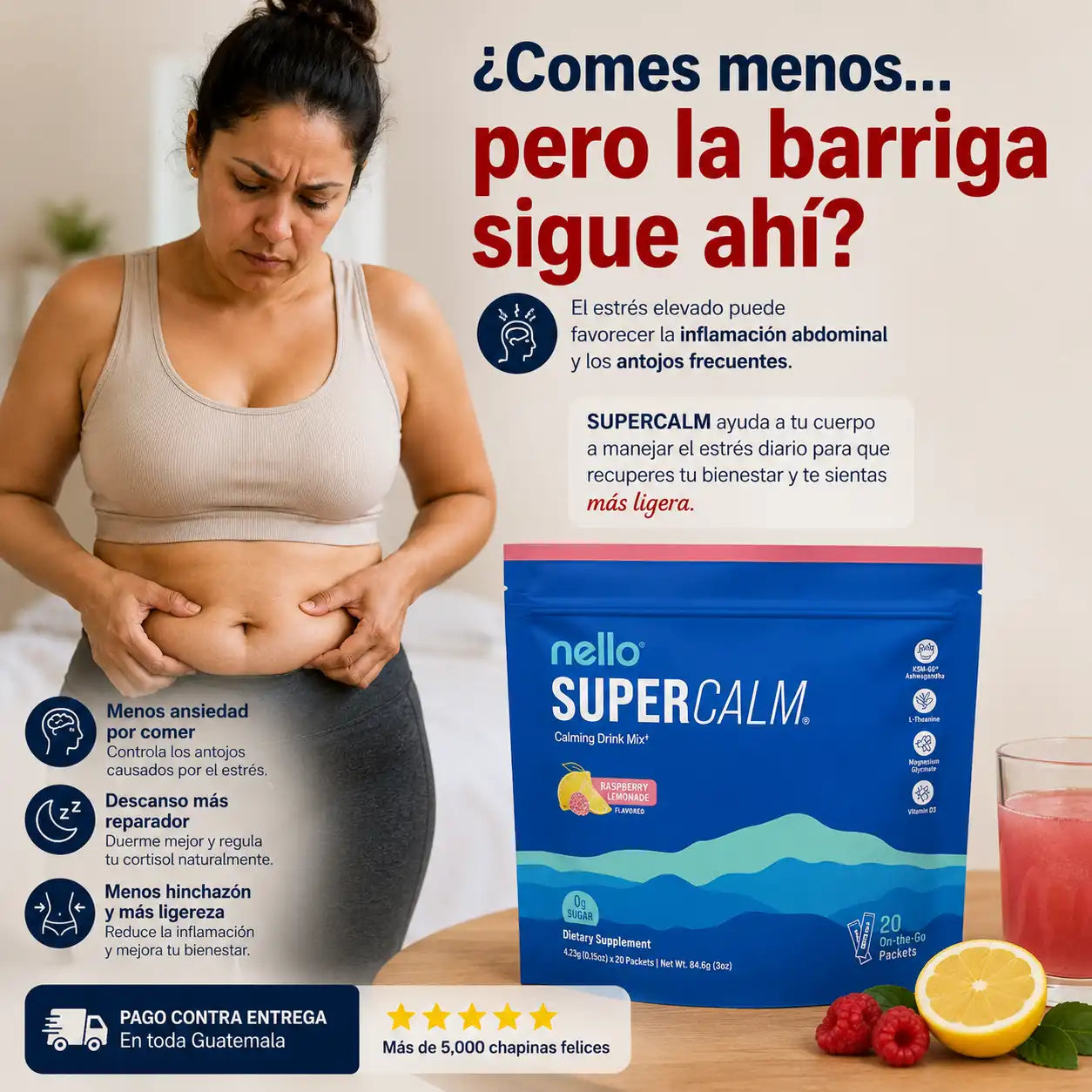 Super Calm — Solucione la hormona oculta que sabotea su sueño, peso y estado de ánimo