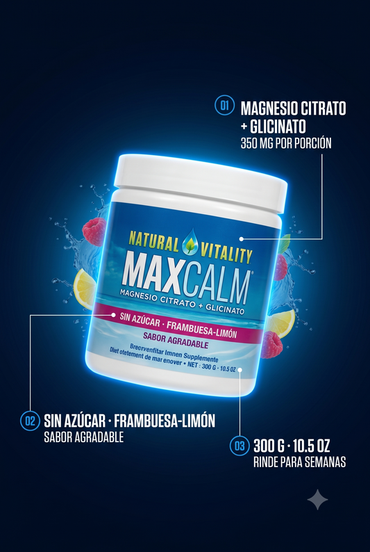 MaxCalm - Magnesio para tu Calma y Descanso