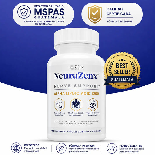 NeuraZenX® Alivia la Neuropatía desde la raíz